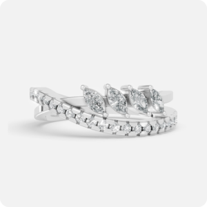 Aria Infinity Bloom Bypass Ring