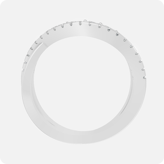 Aria Infinity Bloom Bypass Ring - Image 3