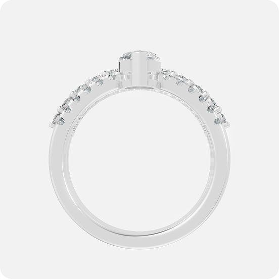 Aurelia Arc Diamond Ring - Image 2