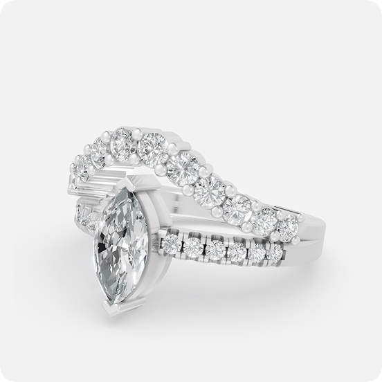 Aurelia Arc Diamond Ring - Image 3