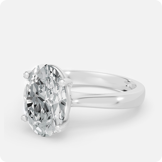 Aureline Diamond Solitaire Ring - Image 3