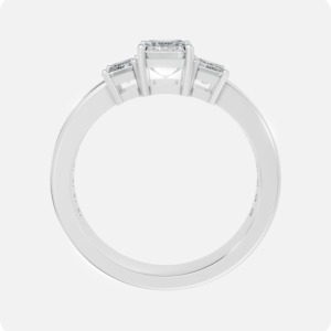 Aurevia Trio Diamond Ring-Silver