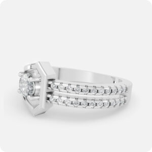 Aurex Frame Diamond Ring