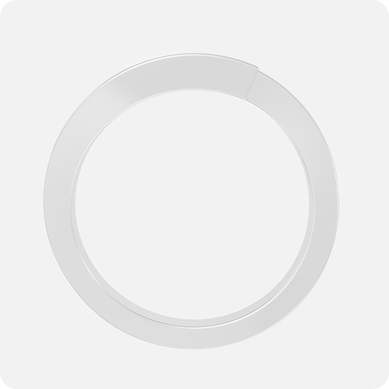 Baguette Ribbon Bypass Ring - Image 3