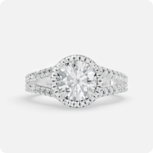 Botanical Laurel Contour Wedding Band