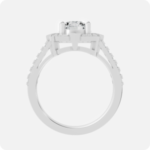 Celestia Heirloom Diamond Ring-Silver