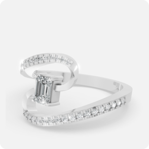 Cushion Nexus Geometric Ring