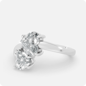 Eternity-Lite Six-Stone Shared-Prong Band with round brilliant diamonds