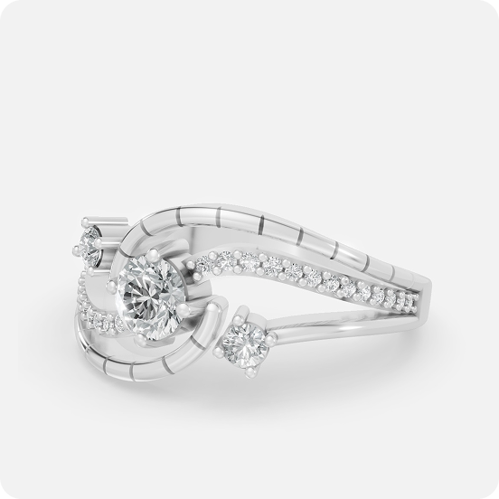 Ethereal Blossom Bypass Ring - Image 2