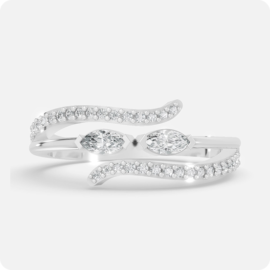 Ethereal Marquise Vine Ring - Image 2