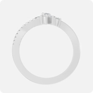 Infinity Twist Eternity Band-Silver