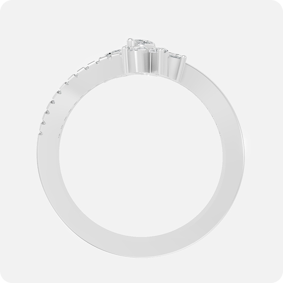 Infinity Twist Eternity Band - Image 3