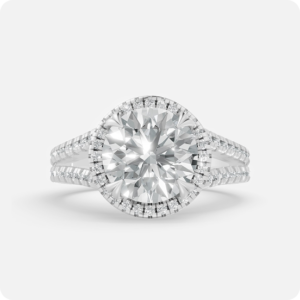 Intertwined Infinity Pavé Band