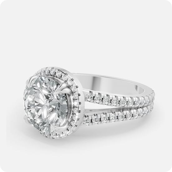 Intertwined Infinity Pavé Band - Image 2