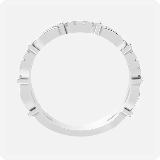 Linked Radiance Diamond Band - Image 3