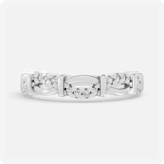 Linked Radiance Diamond Band - Image 2