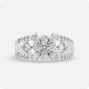 Lumina Petal Multi-Stone Statement Ring