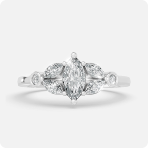 Marquise Stellar Blossom Ring