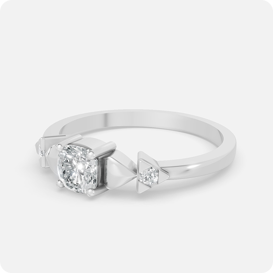 Nexus Geometric Cushion Solitaire - Image 3