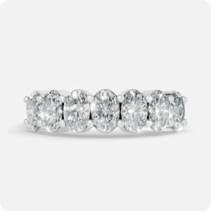 Oval Grand Eternity Band