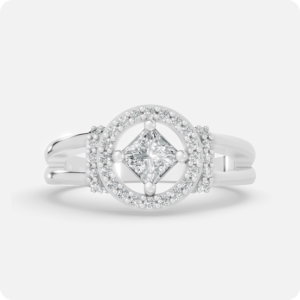 Princess Compass Halo Ring