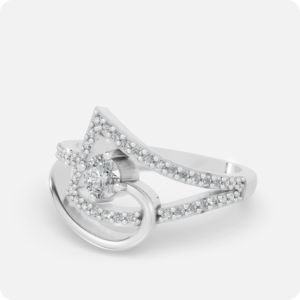 Prism Zig-Zag Eternity Band