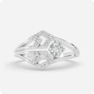 Radiant Geometric Teardrop Halo