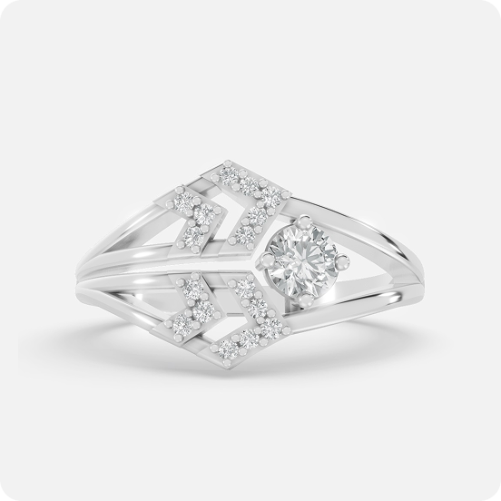 Radiant Geometric Teardrop Halo