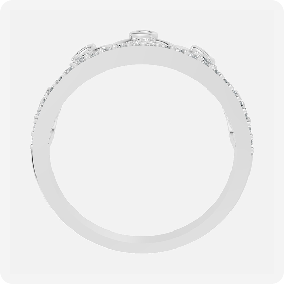 Regal Crown Diamond Band - Image 2