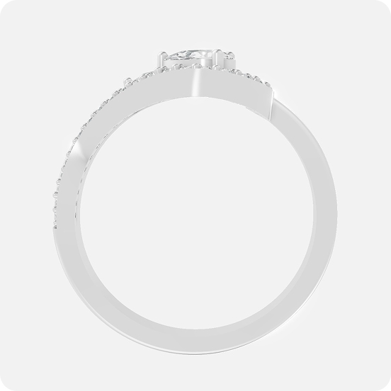 Spiral Symphony Diamond Ring - Image 3