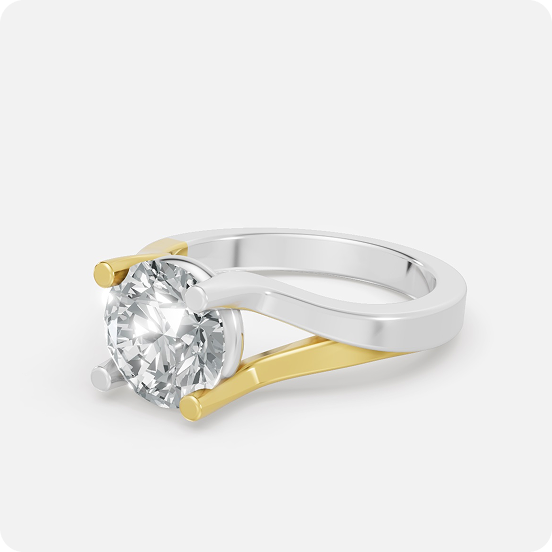 The Aurelius Intertwined Solitaire - Image 2