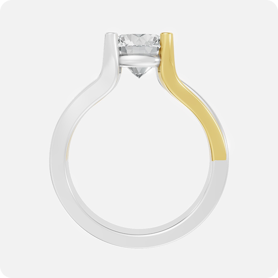 The Aurelius Intertwined Solitaire - Image 3