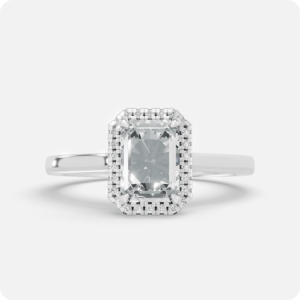 The Corinthian Pavé Solitaire
