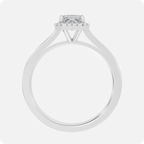 The Corinthian Pavé Solitaire - Image 3