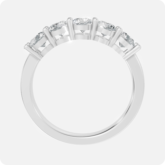 The Crimson Empress Split-Shank Ring - Image 3