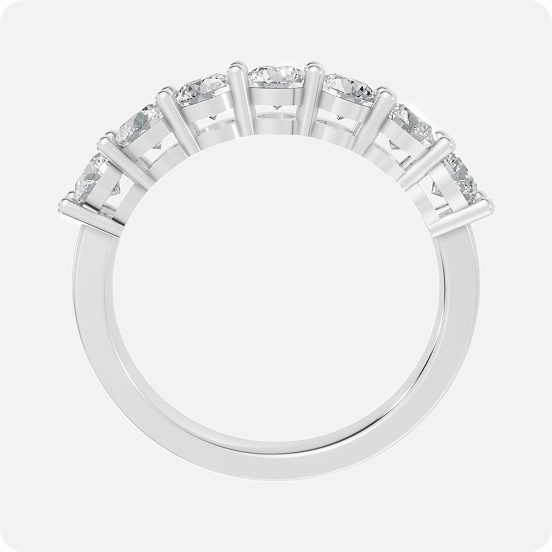 The Elysian Five-Stone Anniversary Band - Image 3