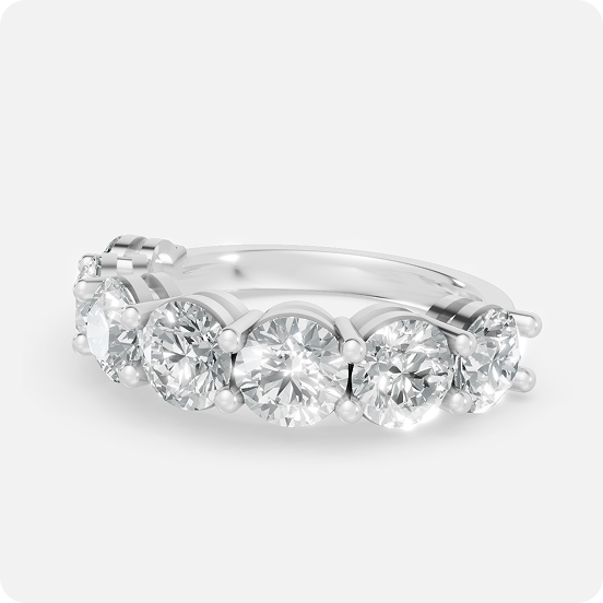 The Empress Oval Split-Shank Ring