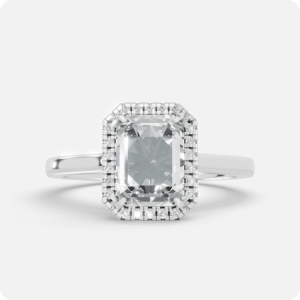 The Empress Radiance Halo Solitaire