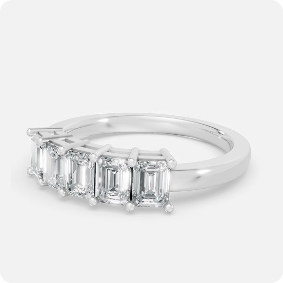 The Imperial Radiant Five-Stone Band