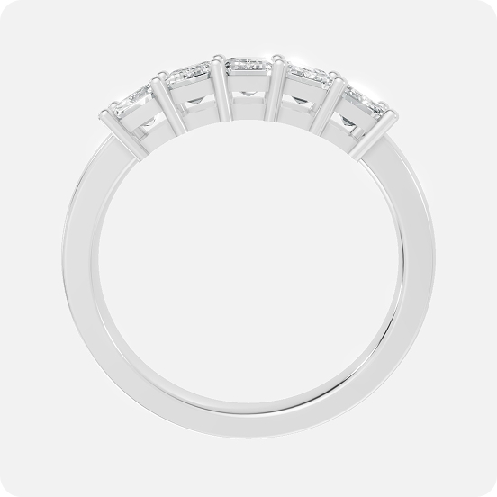 The Imperial Radiant Five-Stone Band - Image 3