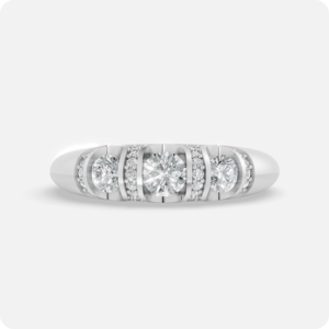 Round Open-Architect Statement Ring