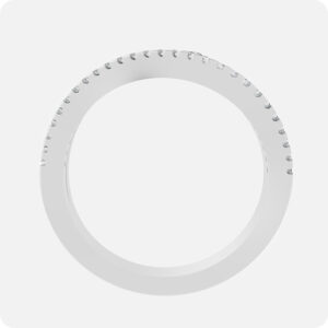 Triple Pear Serpentine Ring-Silver