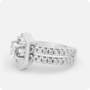 Virella Shield Diamond Ring