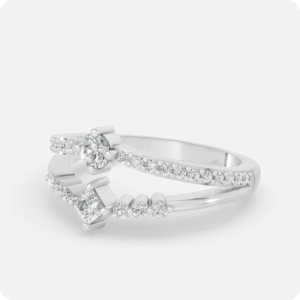 Zenith Peak Diamond Duo Ring