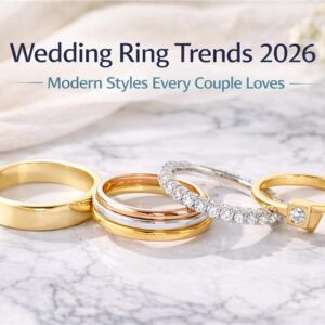 The ideal wedding rings of couples in 2026 will combine beauty, Intentions, and personality.