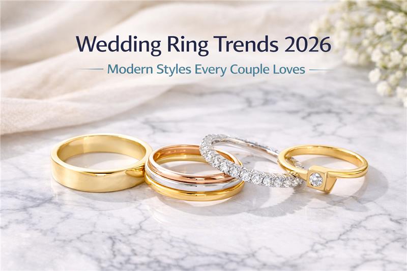 The ideal wedding rings of couples in 2026 will combine beauty, Intentions, and personality.